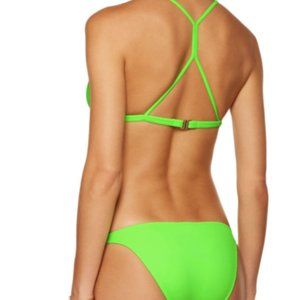 Melissa Odabash Acid Neon Green 2-piece Bikini SZ 6